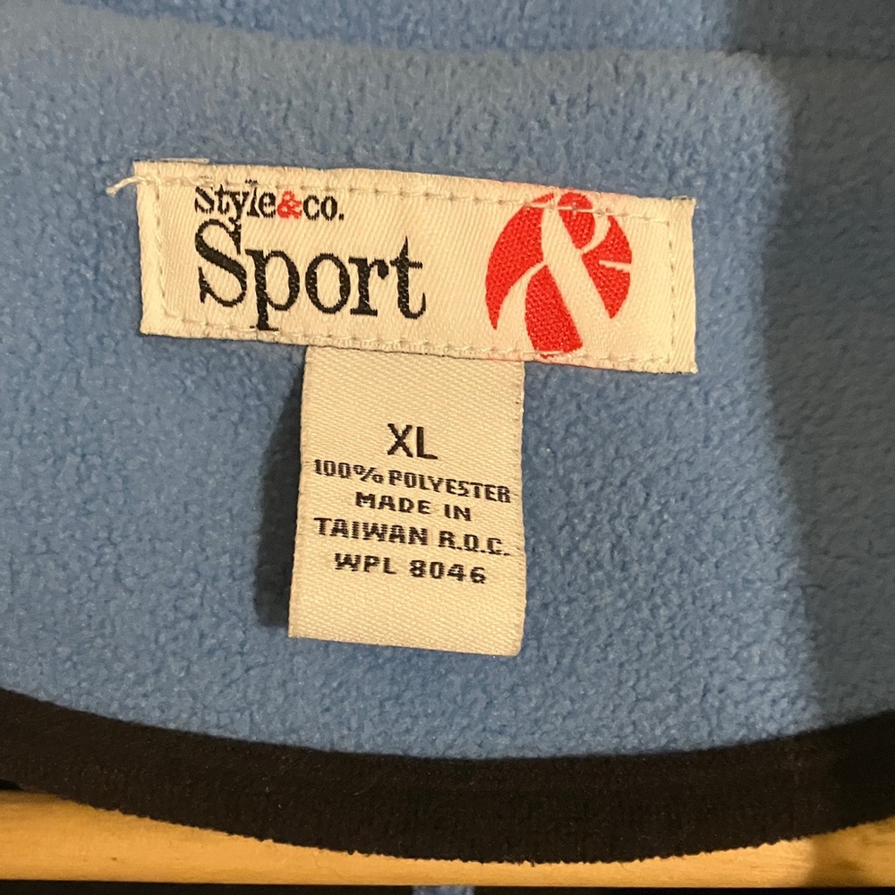 Blue Zip-Up Jacket - Picture 3 of 4